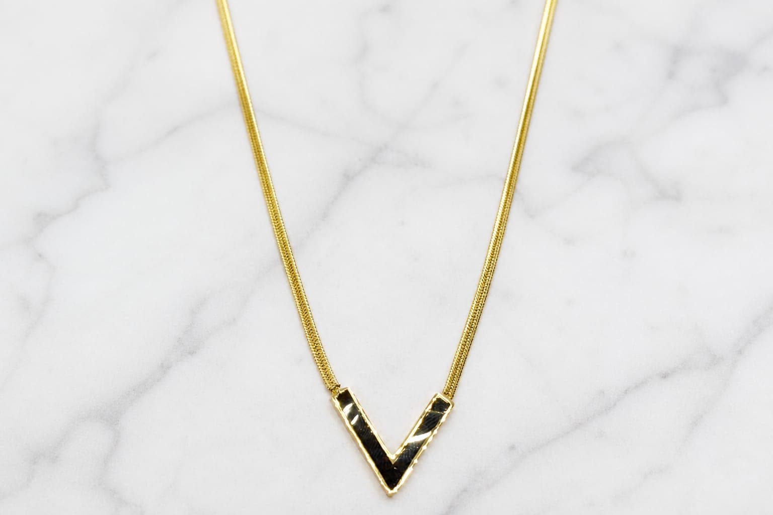 Blach V Necklace — photo 2
