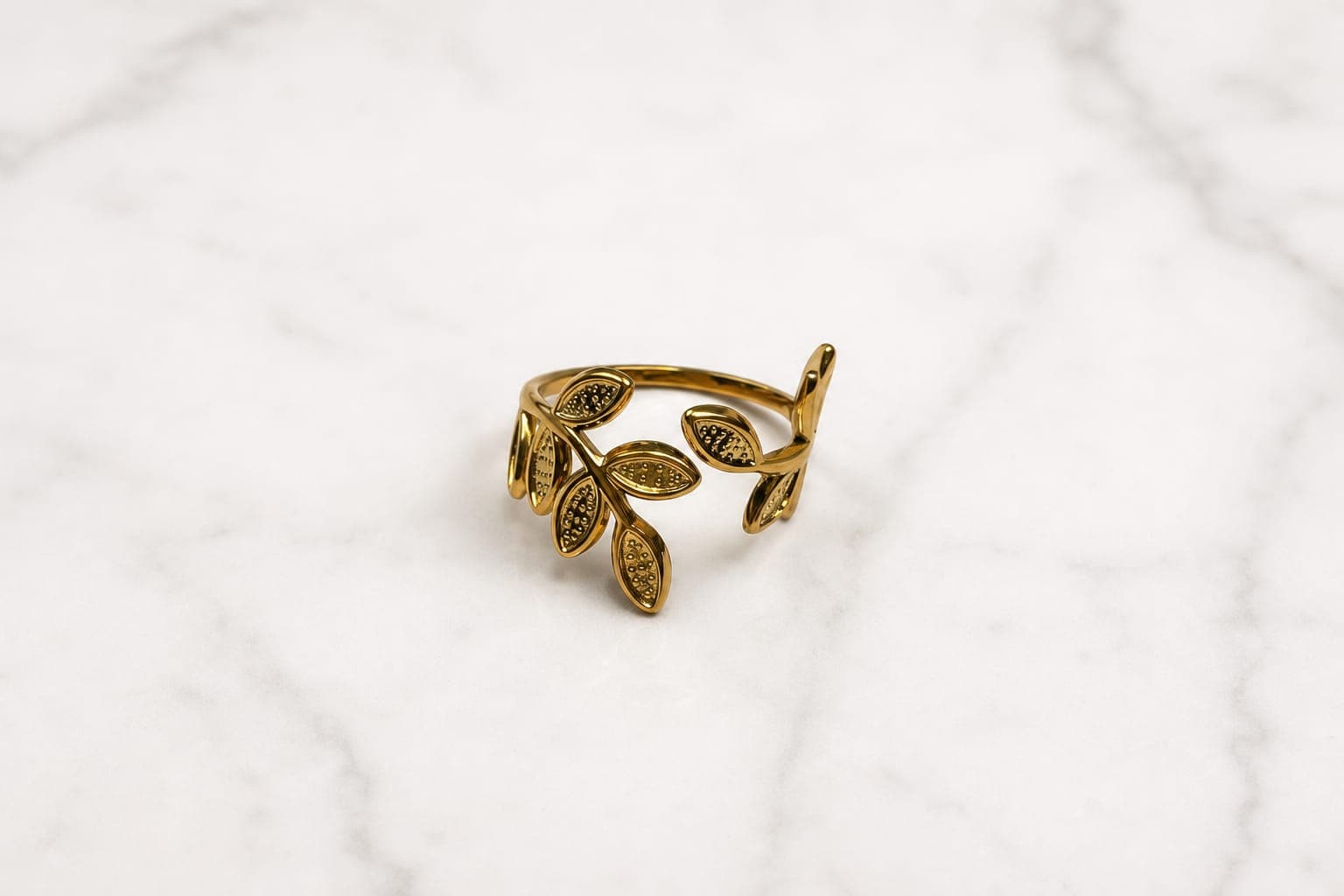 Adjustable Spril Leaf Ring (1) — photo 2